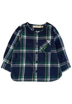 Soft Gallery Bezram Hemd – Kleid blau